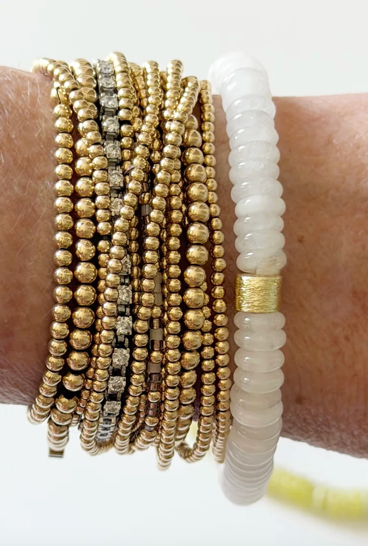 Jeny Baker Coastal Bracelets- White
