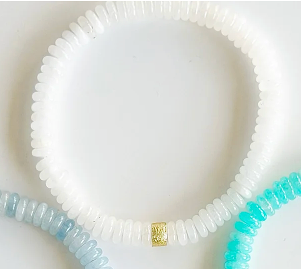 Jeny Baker Coastal Bracelets- White