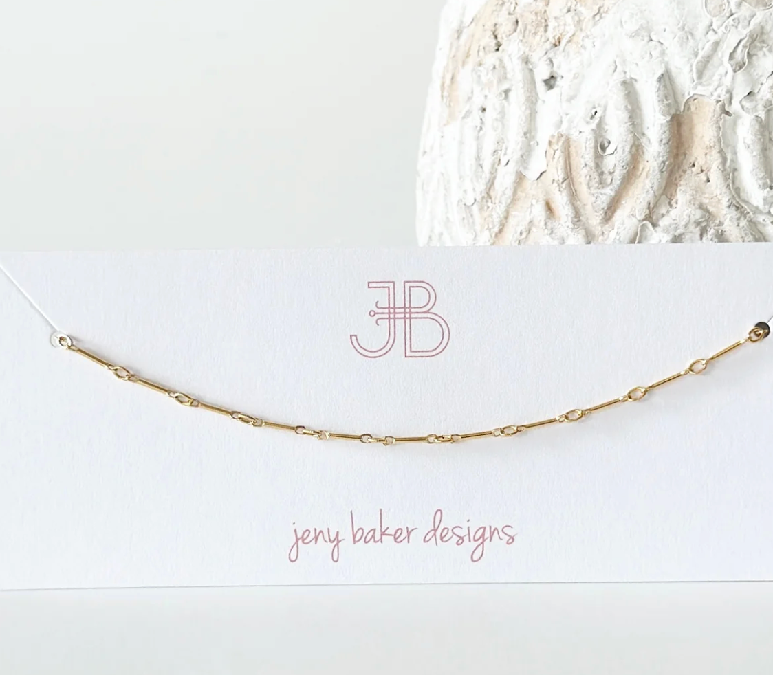 Jeny Baker Everyday Gold Necklace