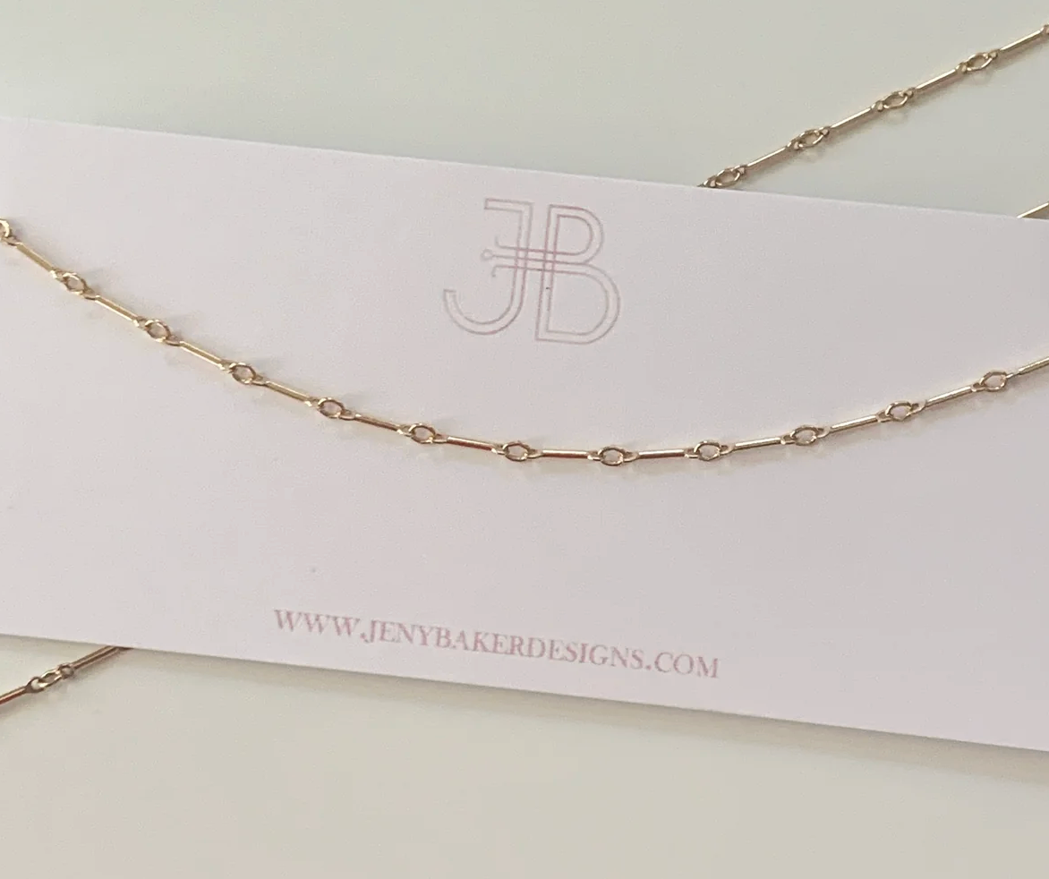 Jeny Baker Everyday Gold Necklace