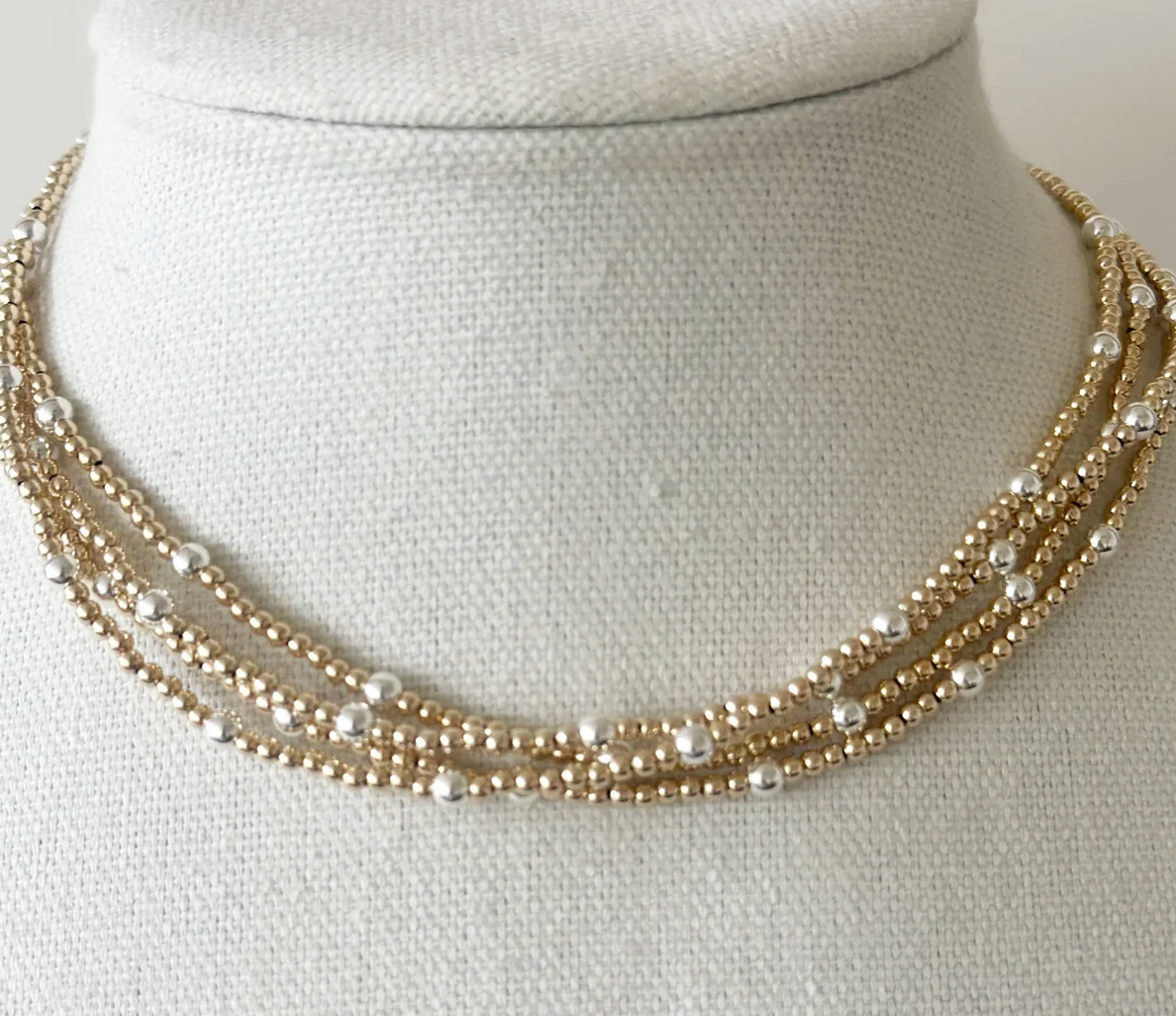Jeny Baker Grace Necklace- Beaded