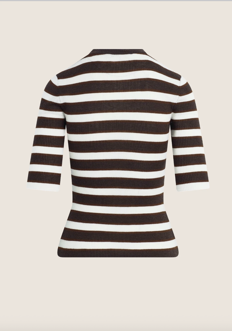Favorite Daughter The Amelia Crewneck Top- Ganache Stripe