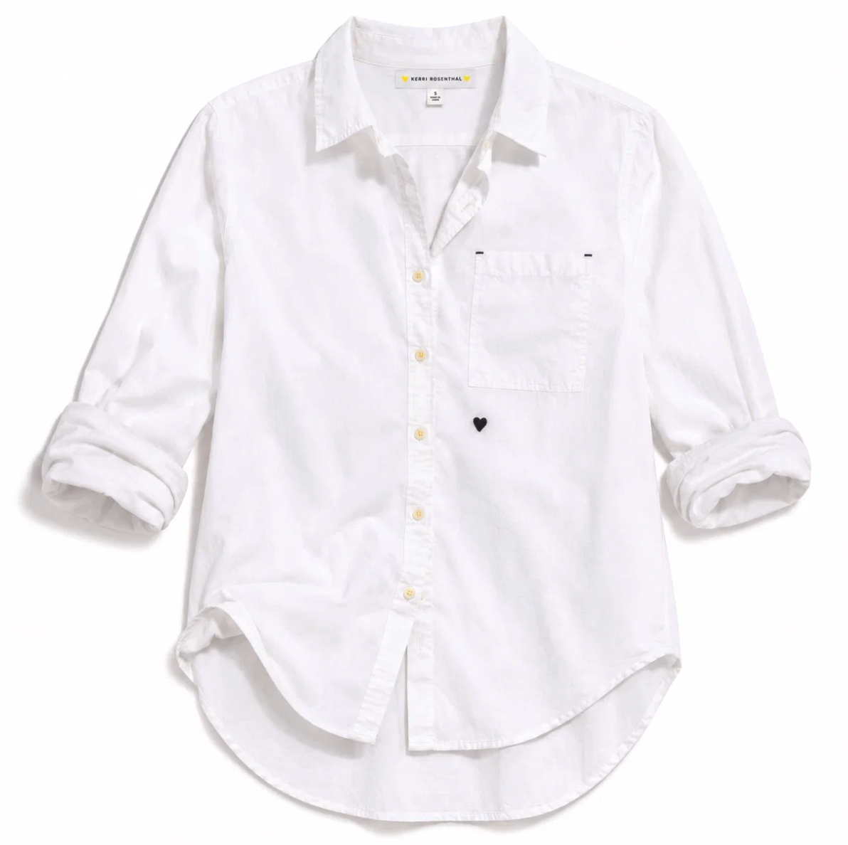 KERRI ROSENTHAL Mia Shirt- White