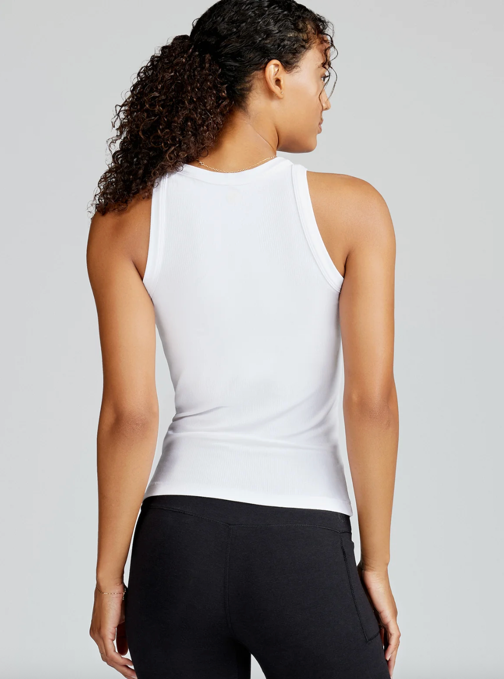 Tasc MicroLuxe Rib Tank- White