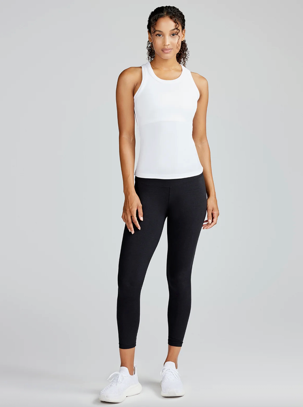 Tasc MicroLuxe Rib Tank- White