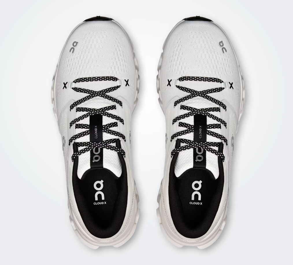 ON Running Womens Cloud X 5- White/ Black