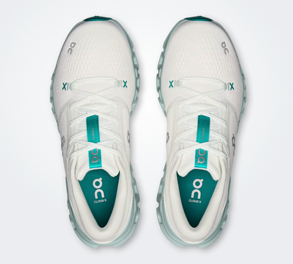 ON Running Womens Cloud X 5- Ivory/ Surf