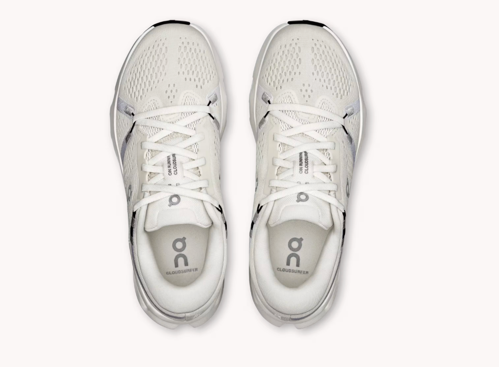ON Running Womens Cloudsurfer 2- Ivory/ Ivory