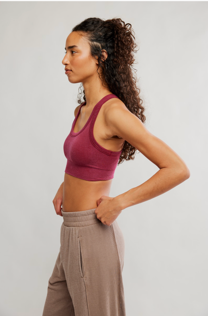 Free People Go To Bra- Washed Brick
