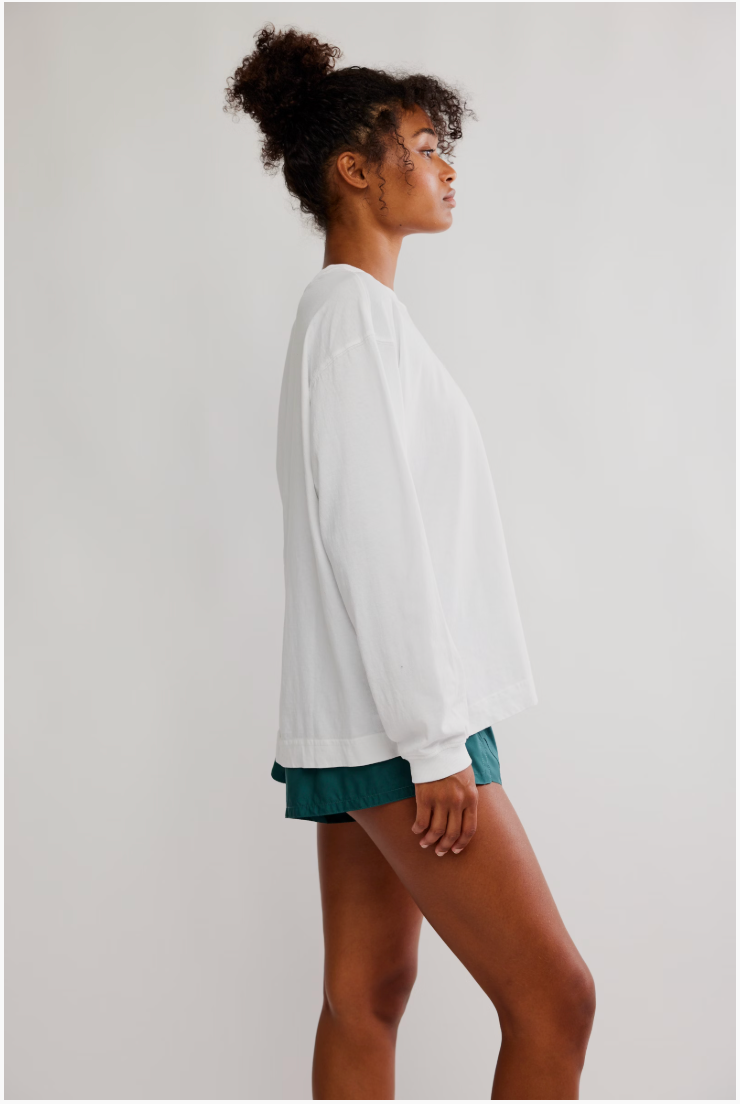 Free People Hustle Layer- White