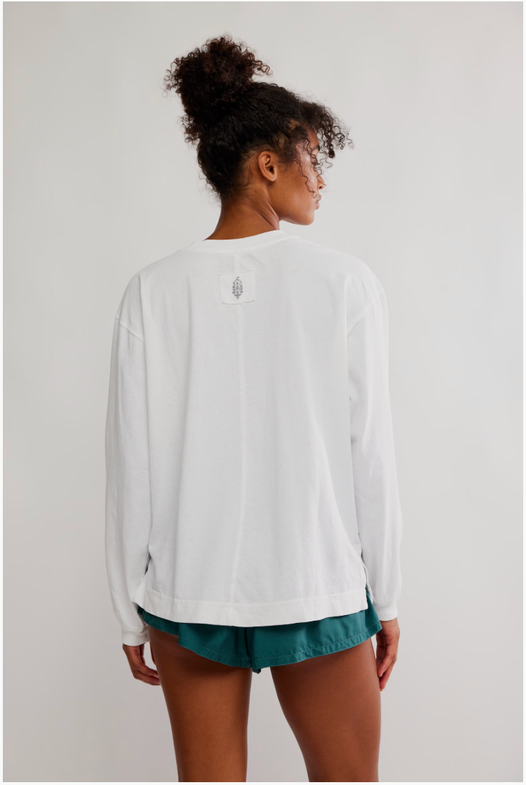 Free People Hustle Layer- White