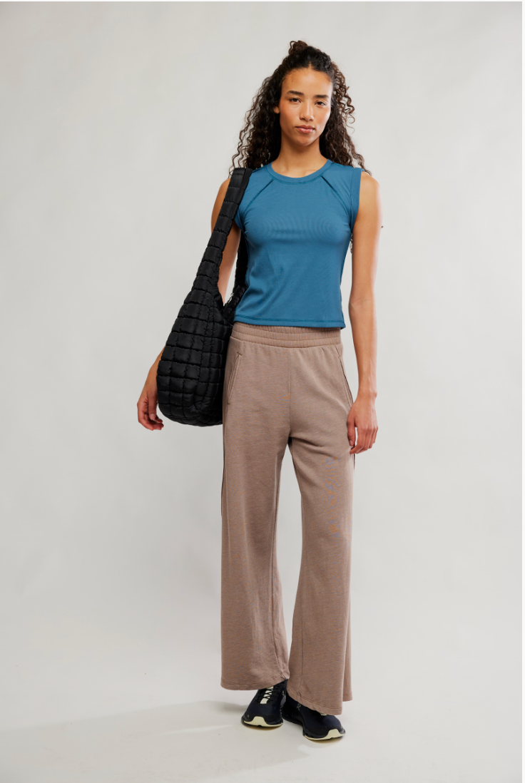 Free People Love My Twist Muscle Tank- Riptide