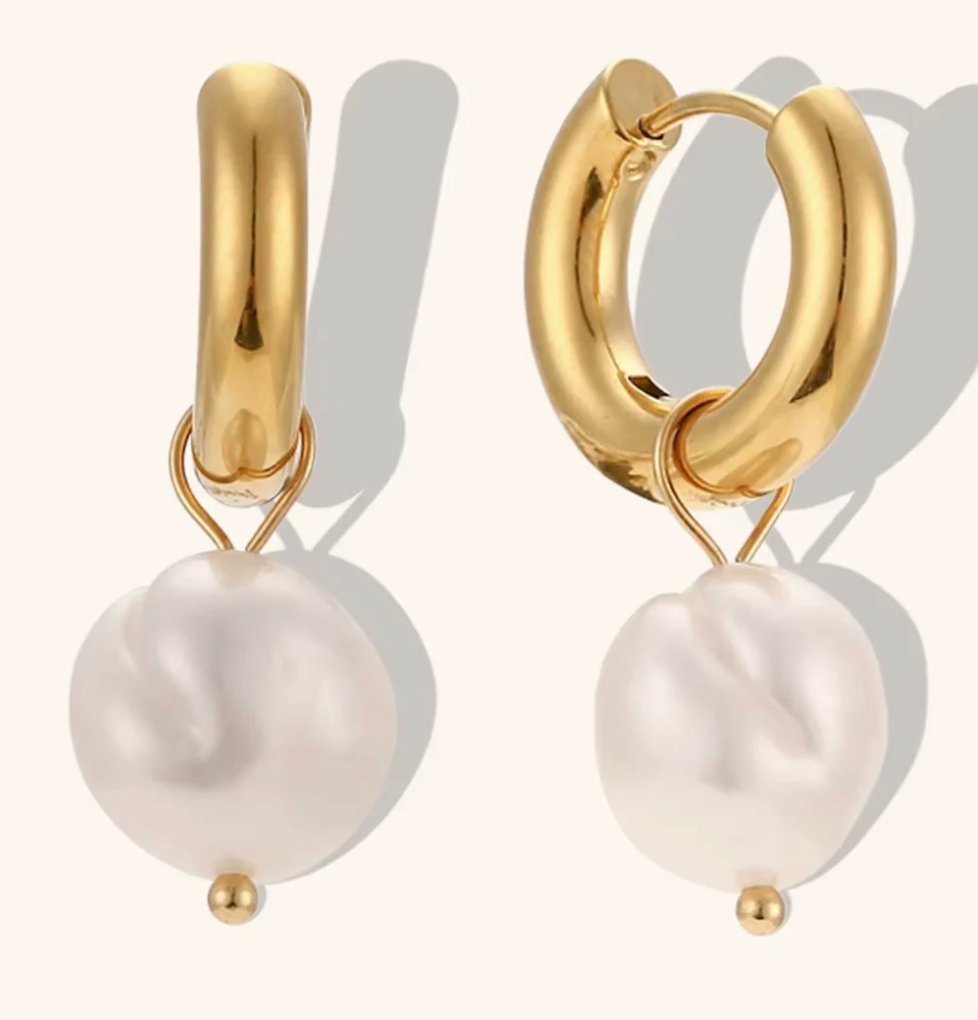 Katie Rae Pearl Drop Earrings