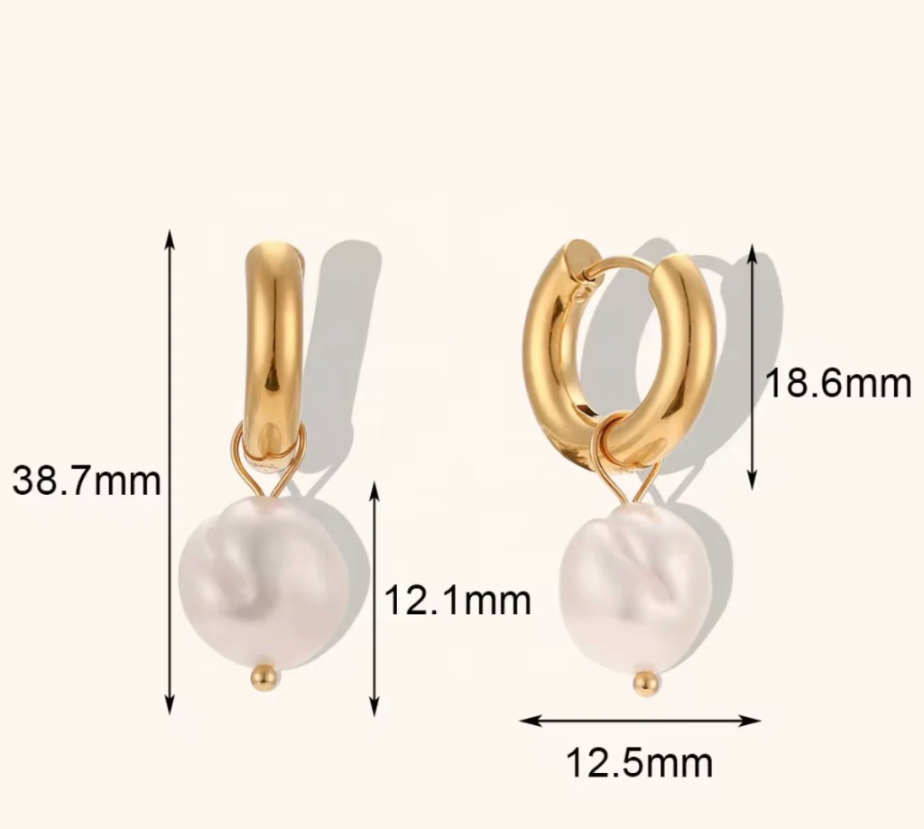 Katie Rae Pearl Drop Earrings
