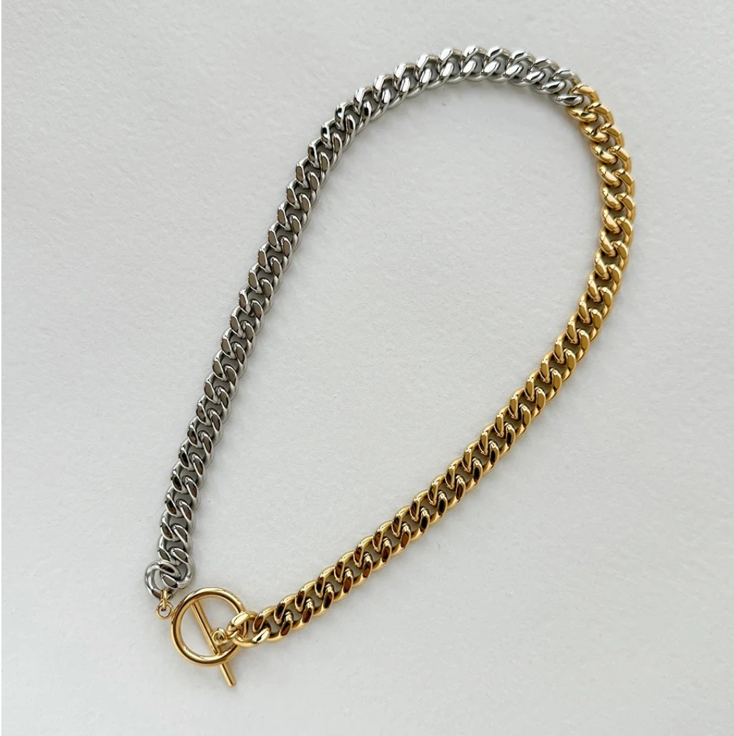Katie Rae Metal Clash Necklace