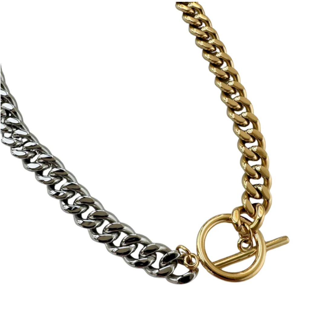 Katie Rae Metal Clash Necklace