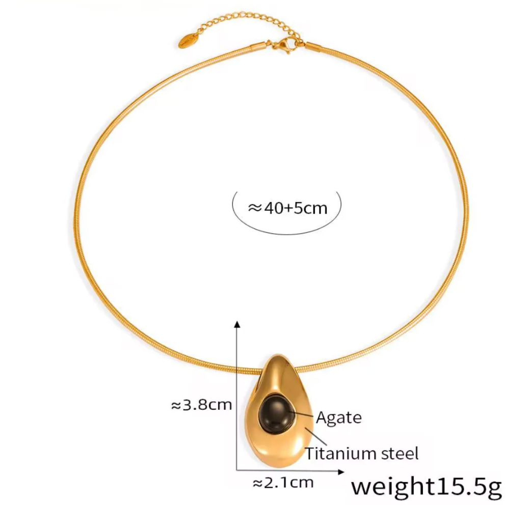 Katie Rae Zara - Agate Chain