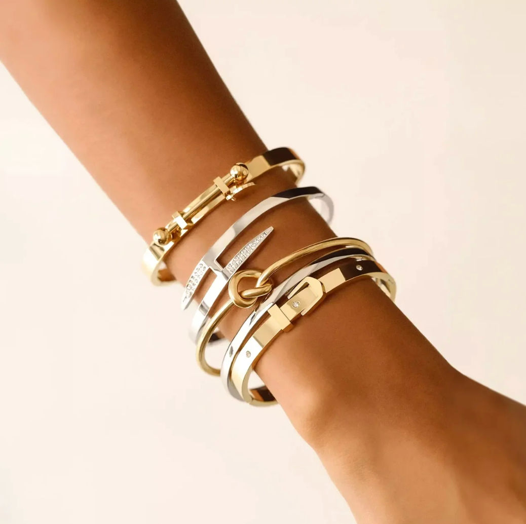 Katie Rae So Knotty Bracelet- Gold