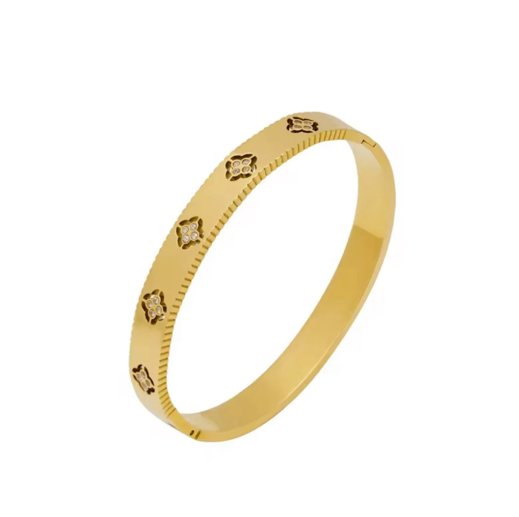 Katie Rae Georgina Bracelet- Gold
