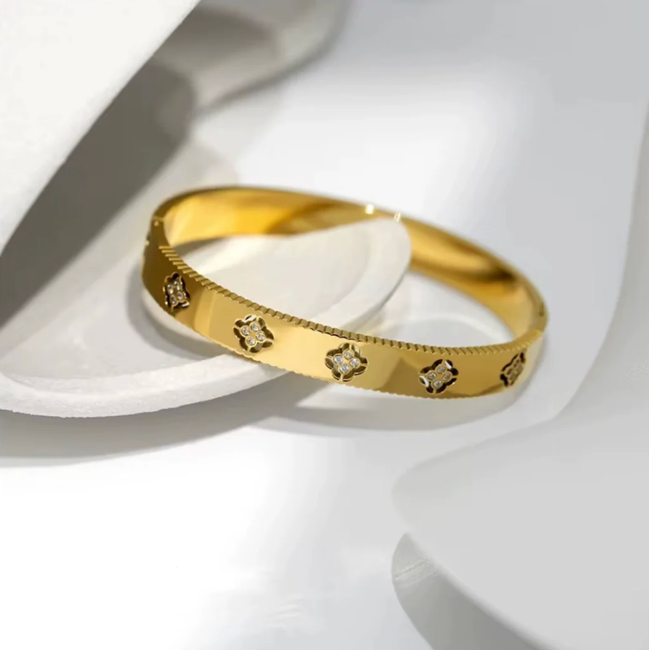 Katie Rae Georgina Bracelet- Gold