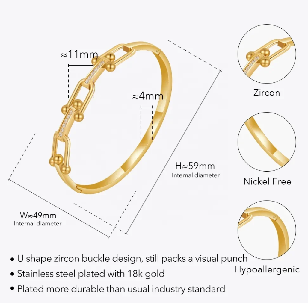 Katie Rae Felicity Bracelet- Gold