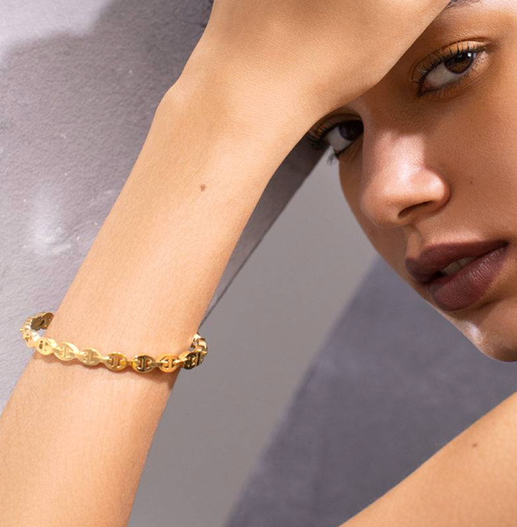 Katie Rae Marina Bracelet- Gold