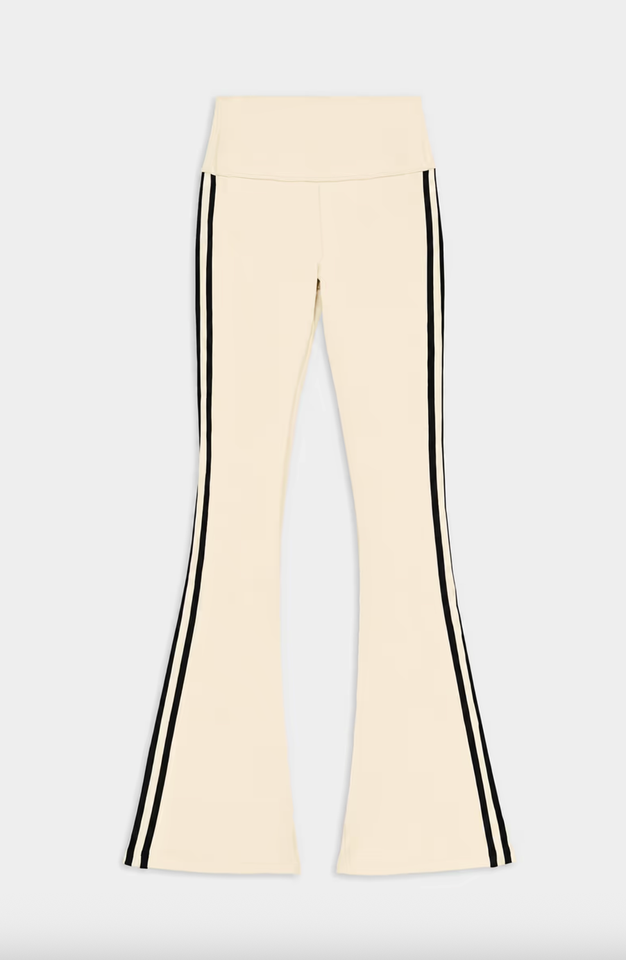 Splits 59 Raquel High Waist Supplex Flare 32" - Creme/ Black