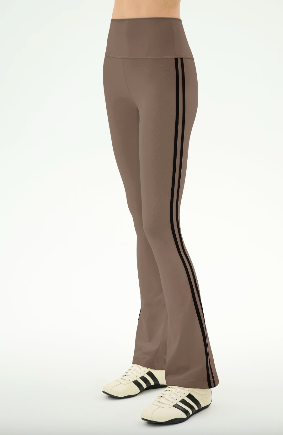 Splits 59 Raquel High Waist Supplex Flare 32" - Lentil/ Black