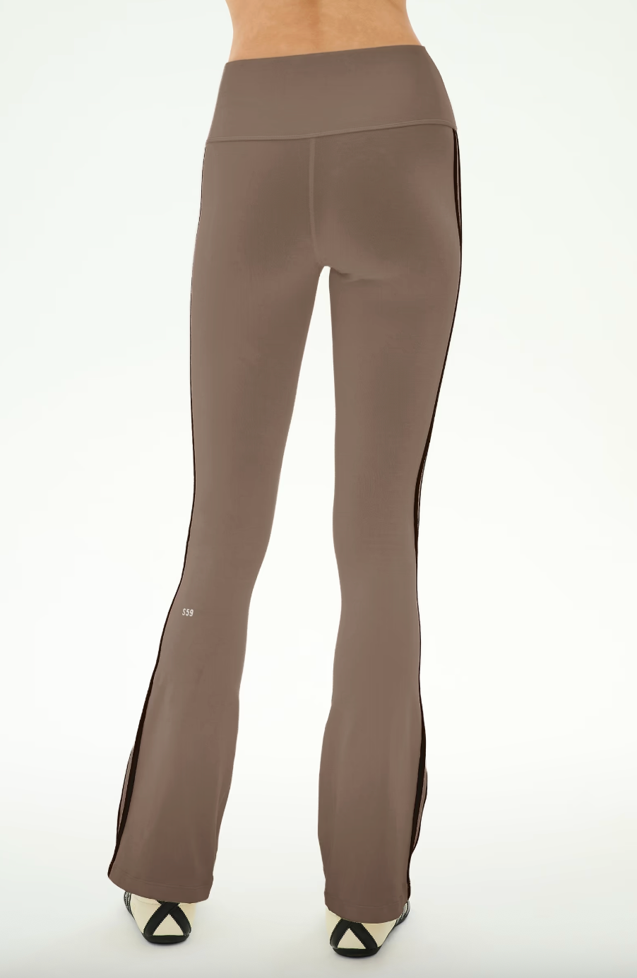 Splits 59 Raquel High Waist Supplex Flare 32" - Lentil/ Black