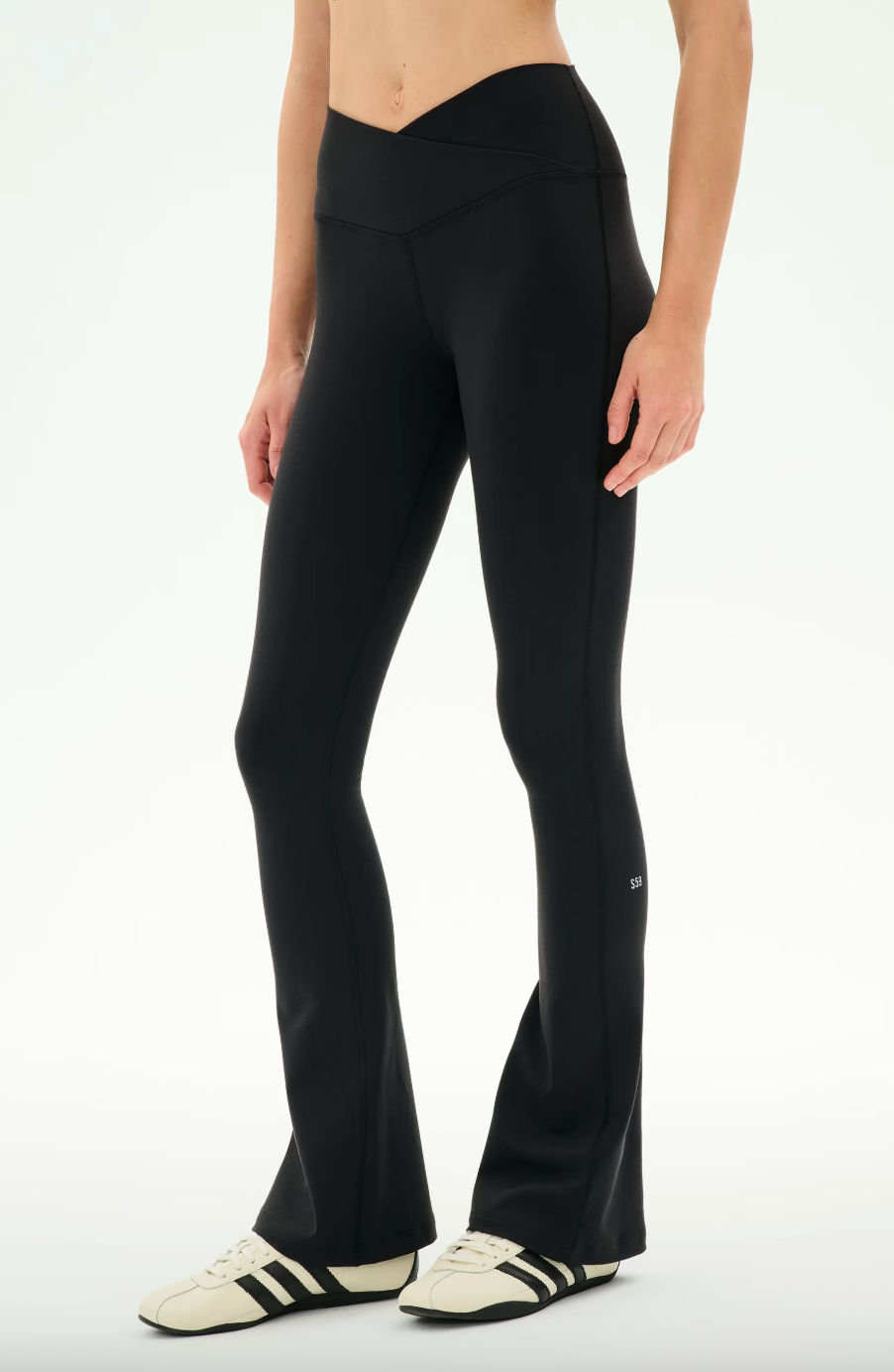 Splits 59 Raquel Crossover Supplex Flare 30" - Black