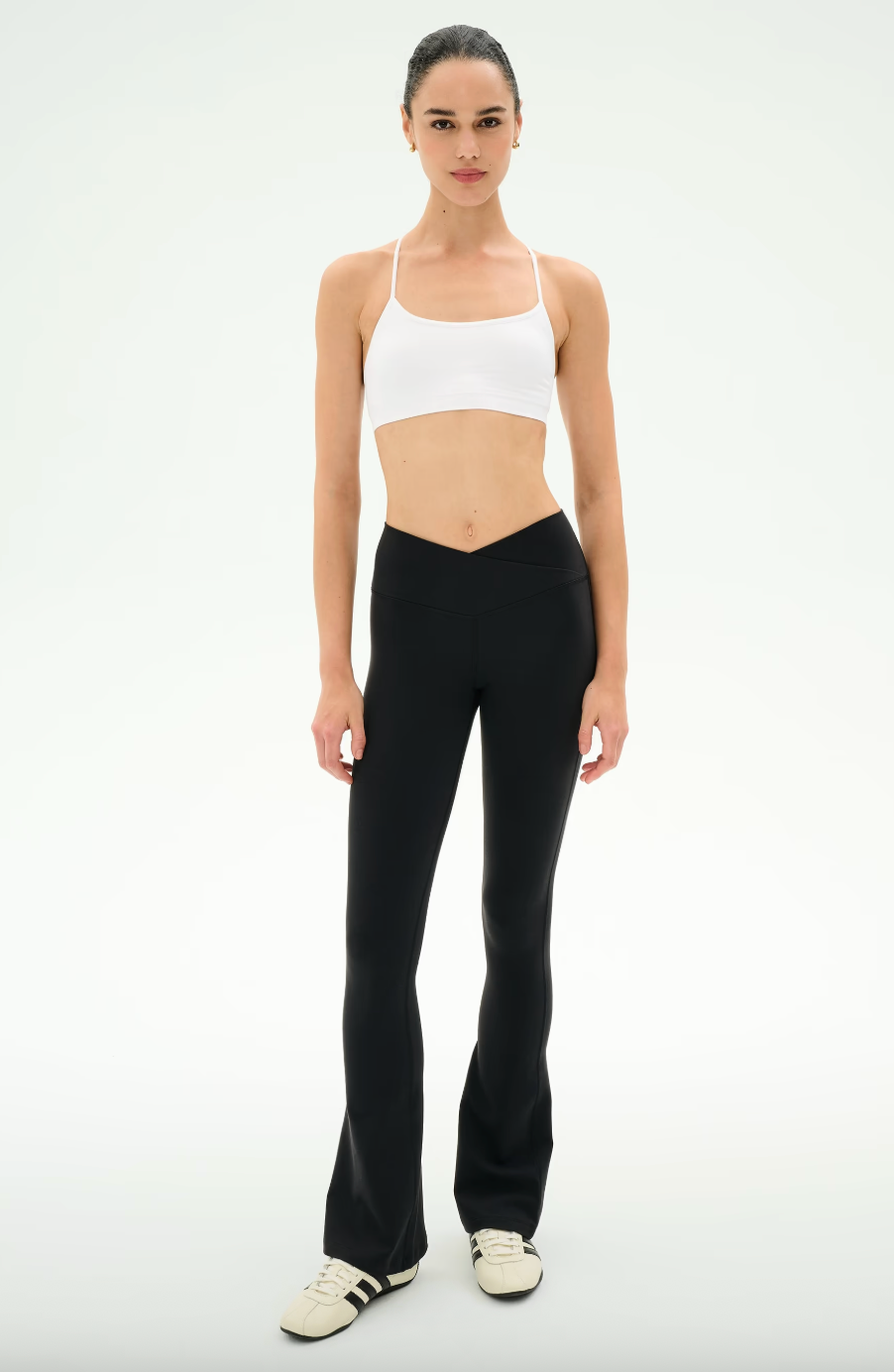 Splits 59 Raquel Crossover Supplex Flare 30" - Black