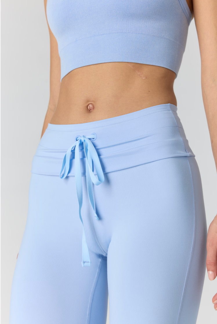 Free People Quick Step Bubble Pants- Peri Blue