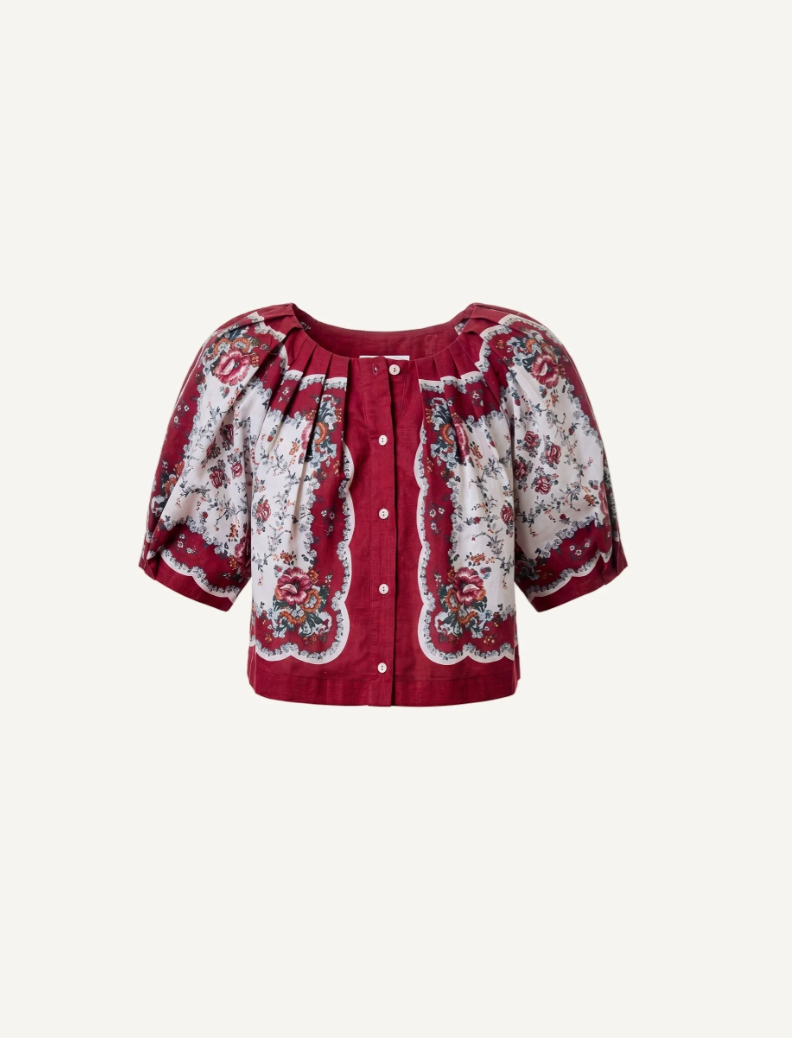 Cleobella Sylvia Top- Virelle Print
