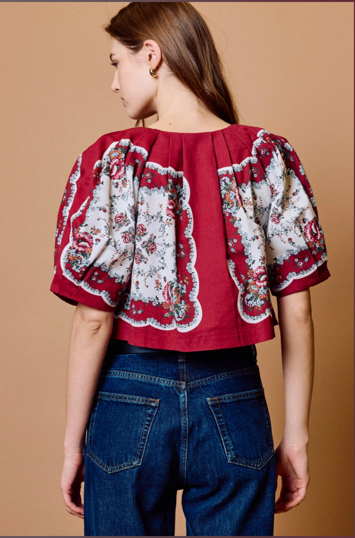 Cleobella Sylvia Top- Virelle Print