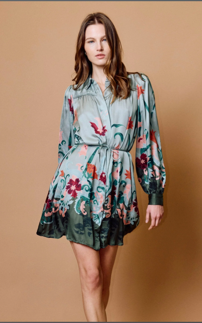 Cleobella Charisma Mini Dress- Lys Print