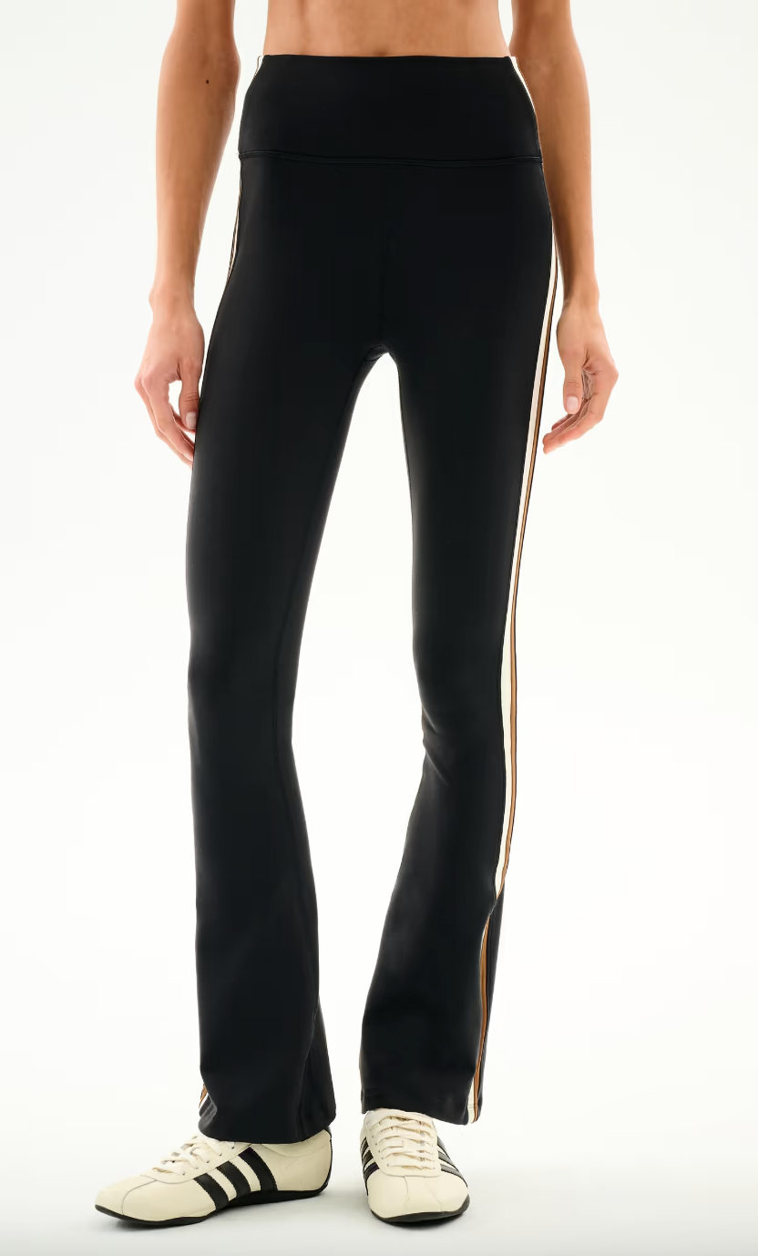 Splits 59 Raquel High Waist Flared 30"- Black/ Creme