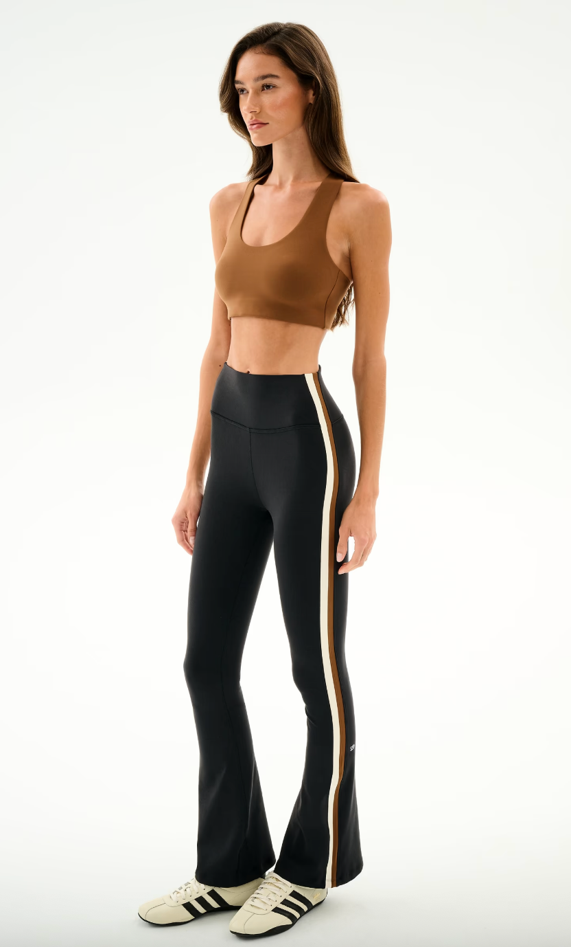 Splits 59 Raquel High Waist Flared 30"- Black/ Creme