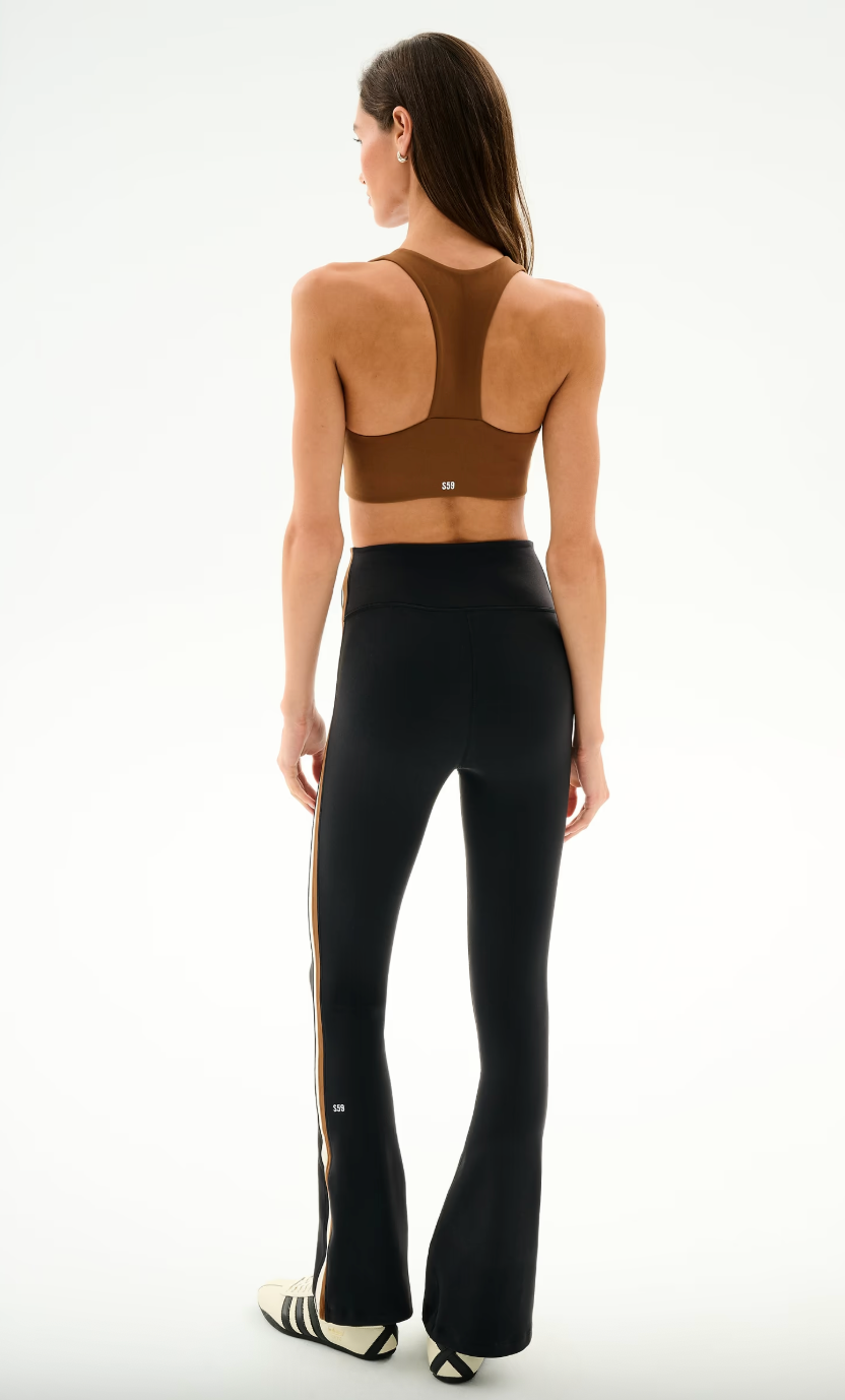 Splits 59 Raquel High Waist Flared 30"- Black/ Creme
