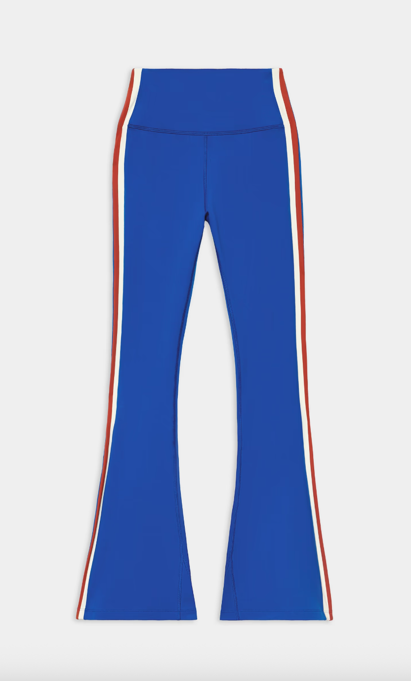 Splits 59 Raquel High Waist Flared 30"- Cobalt/ Creme