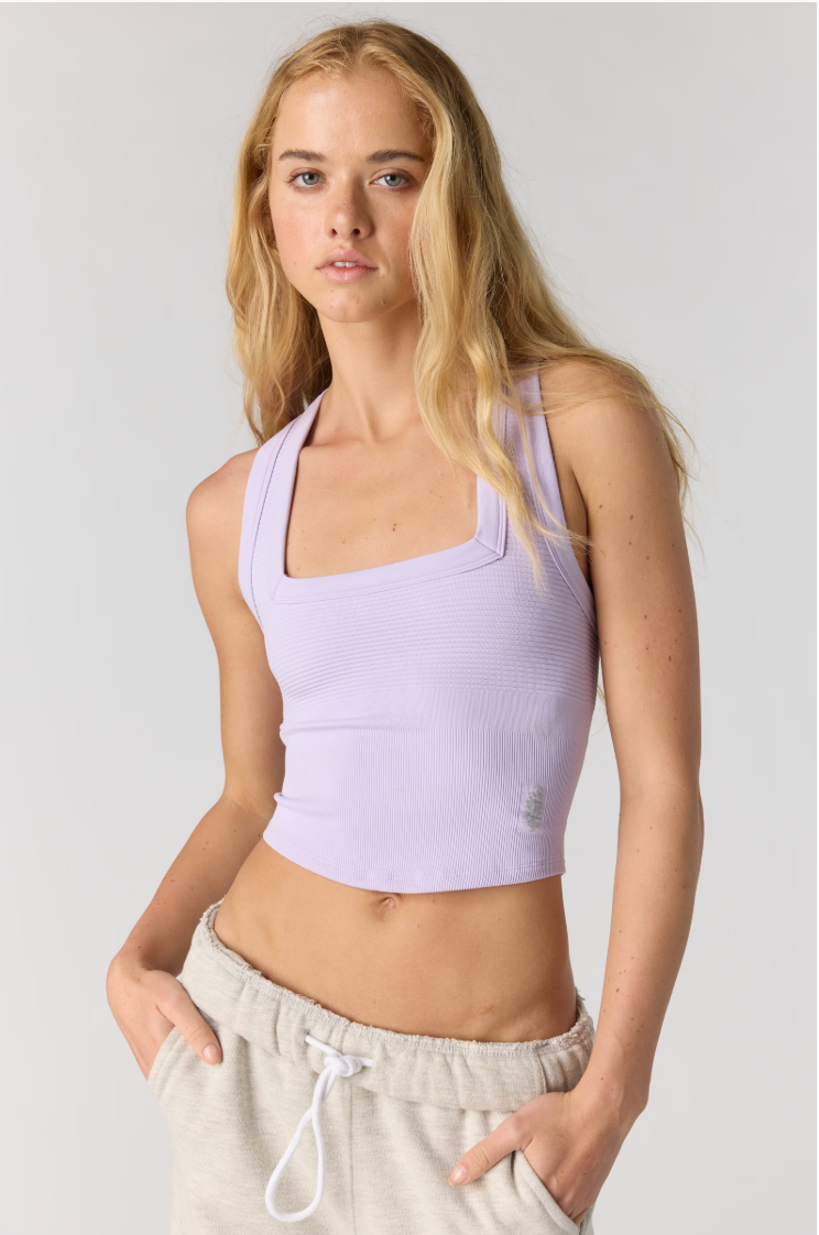 Free People Free Throw New Heights Cami- Cool Lilac