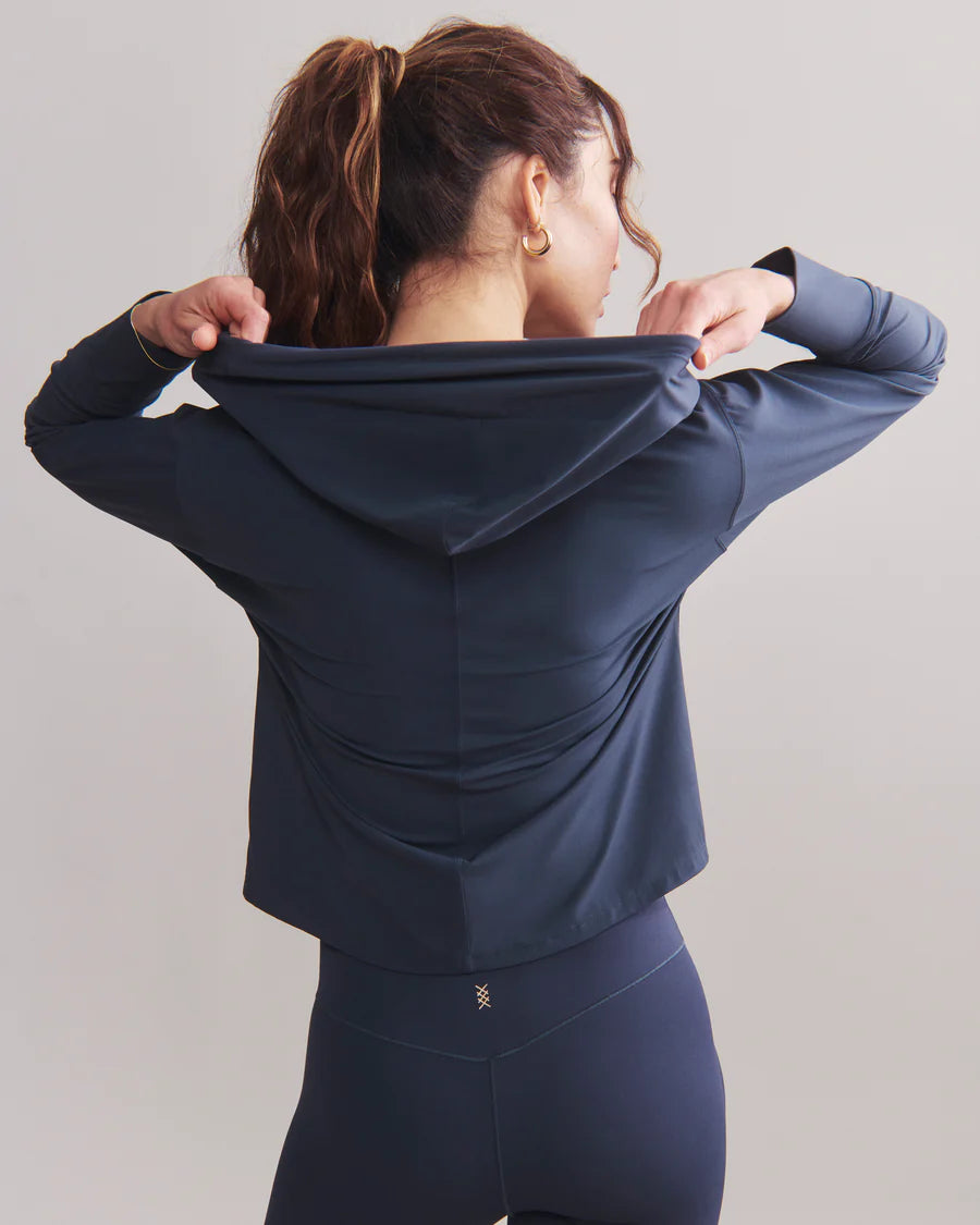 Rhone Apparel Serene Hoodie - Navy