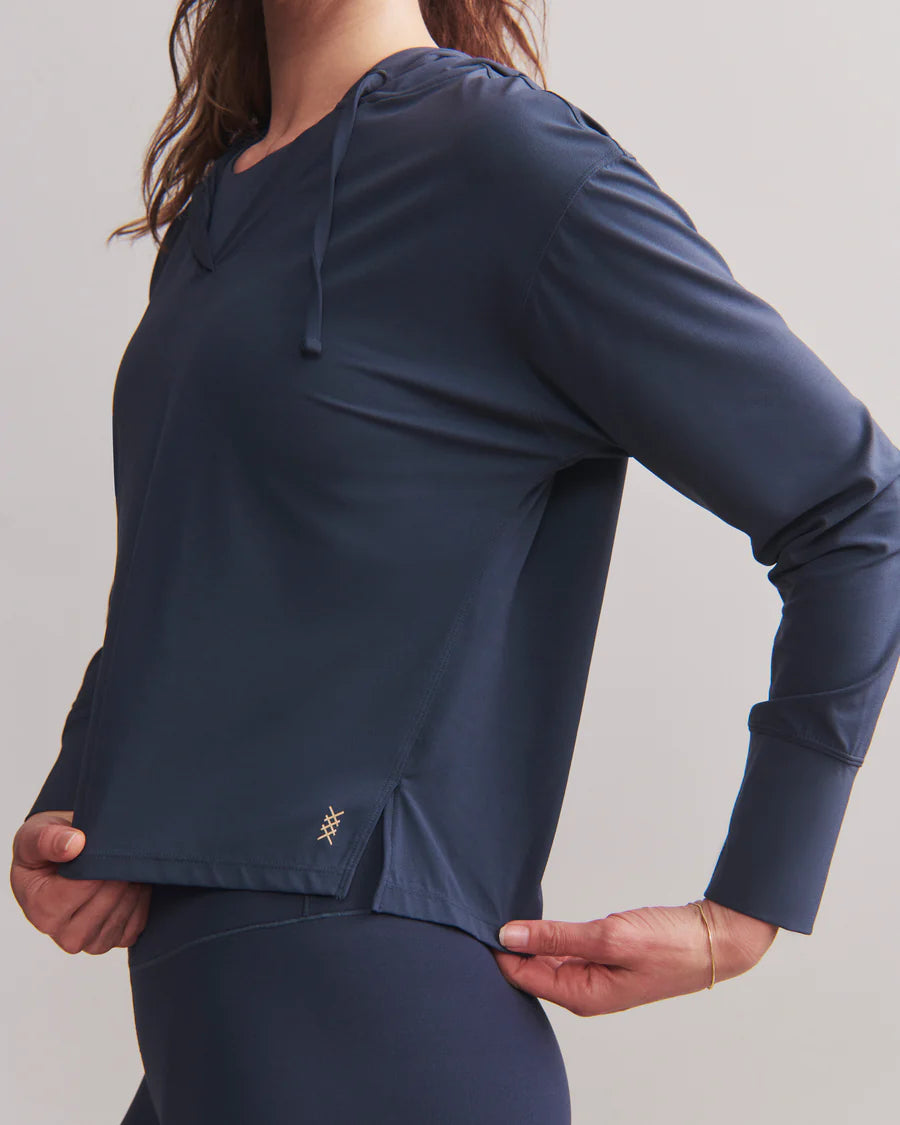 Rhone Apparel Serene Hoodie - Navy