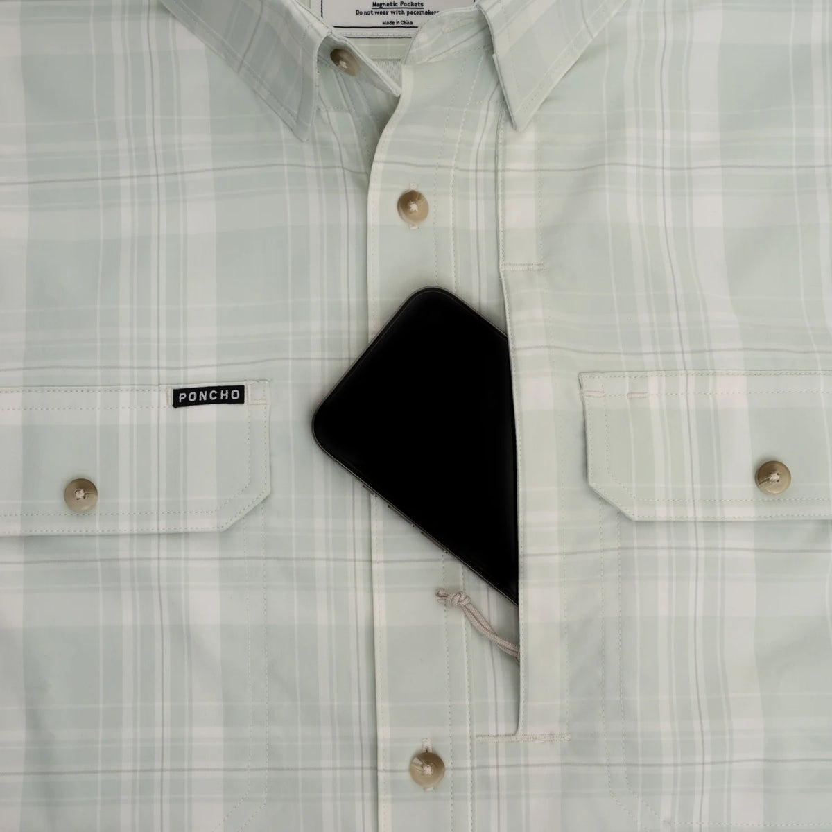 PONCHO Original Long Sleeve Shirt - The Spanish Moss