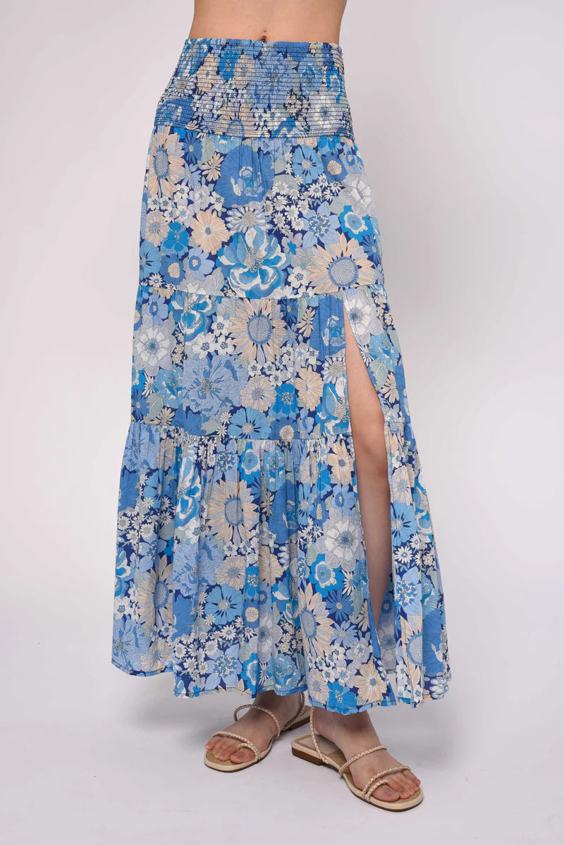 Love The Label Izzy Skirt- Summers In the Sun Liberty Print