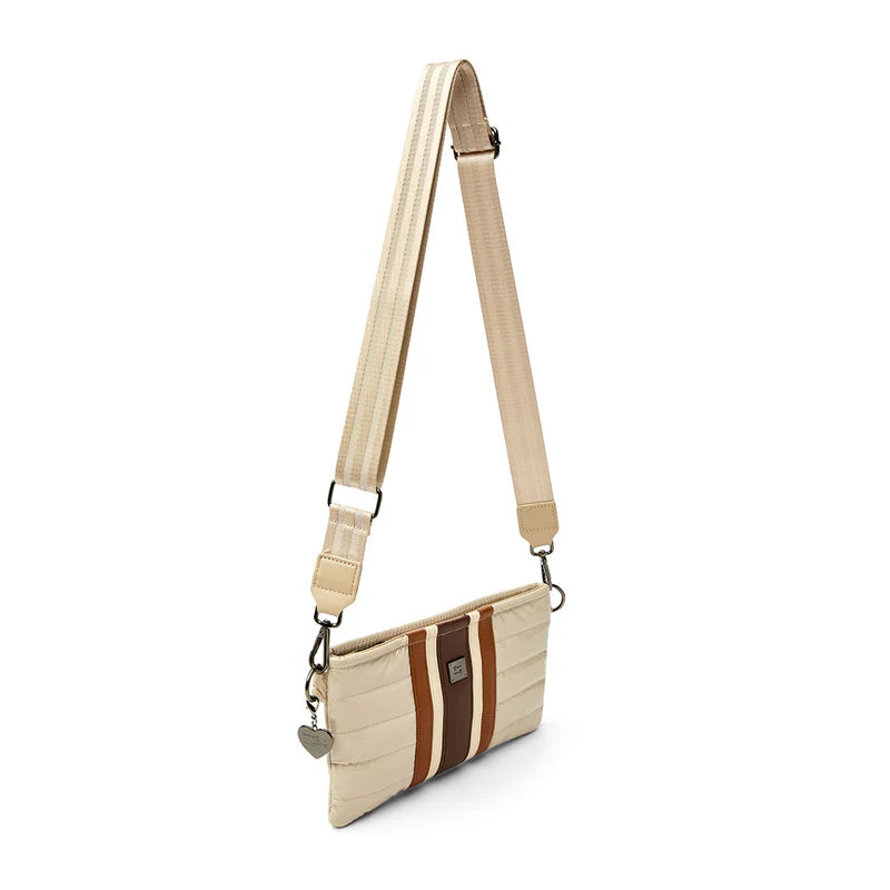 Think Royln Almost Famous - Blonde Patent & Colorblock Luxe Stripe