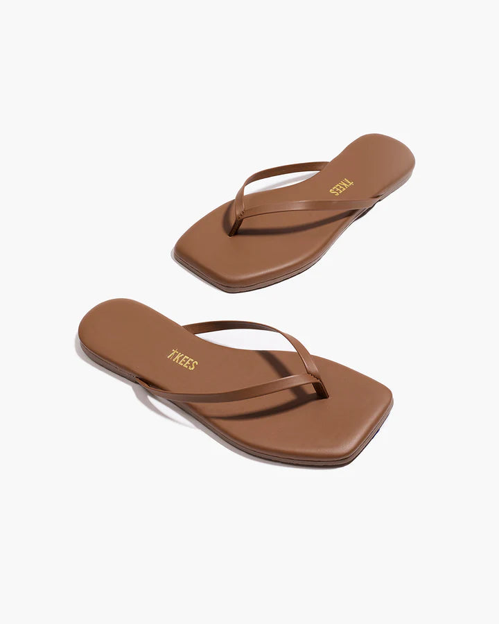 Tkees Lily Square Toe - Ganache