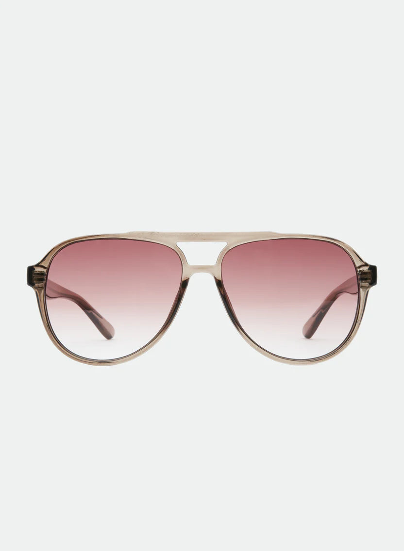 Otra Eyewear Stevie Sunglasses - Trans Olive / Brown Fade