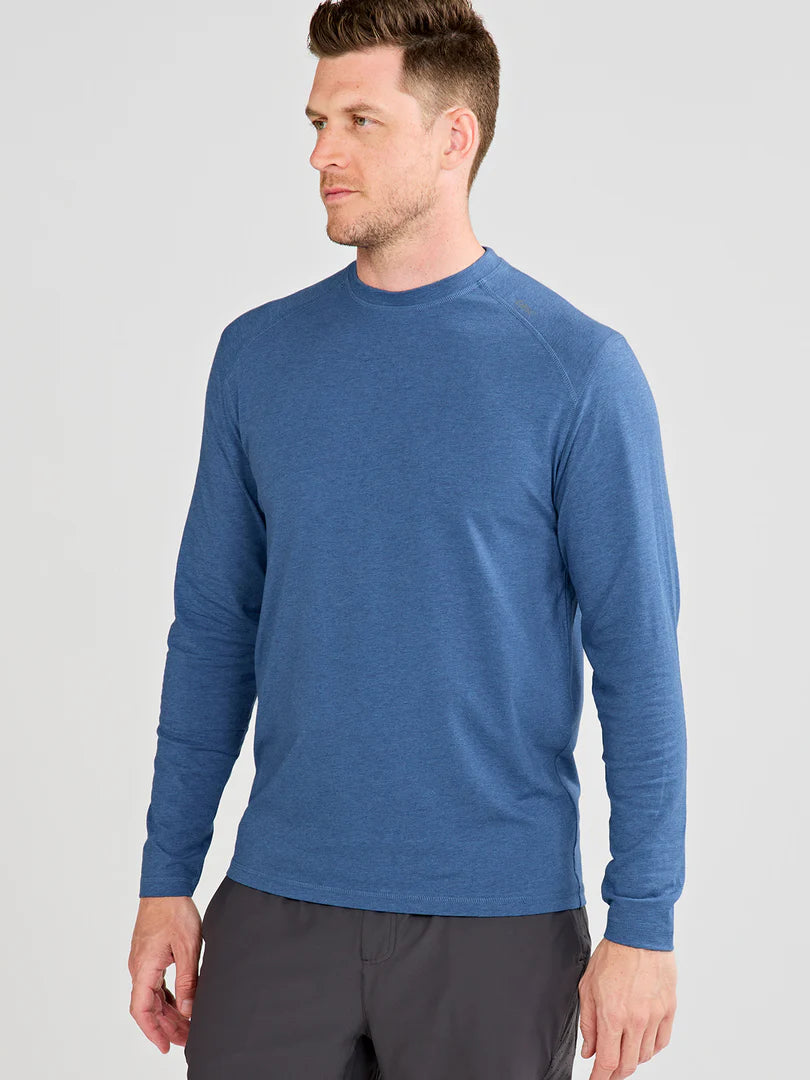 Tasc Carrollton Long Sleeve - Blue Jasper