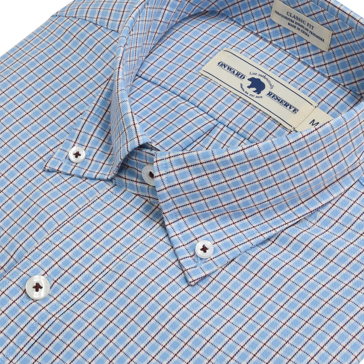 Onward Reserve Blast Classic Fit Brushed Performance Twill - Endless Sky