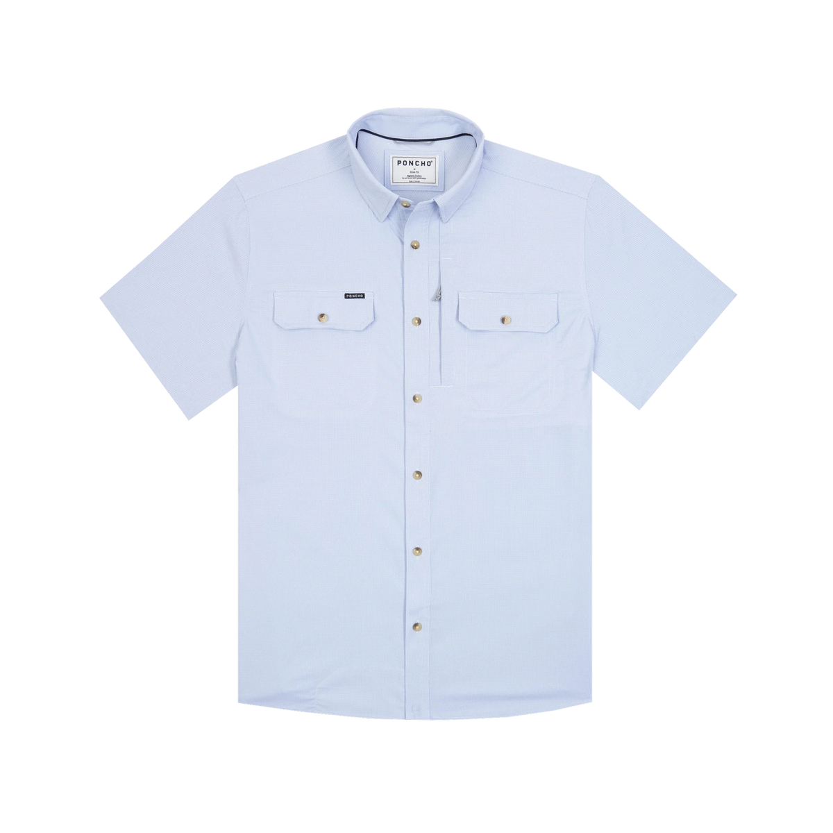 PONCHO Original Short Sleeve Shirt- The Anchoa